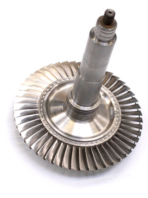 Napier turbocharger shaft